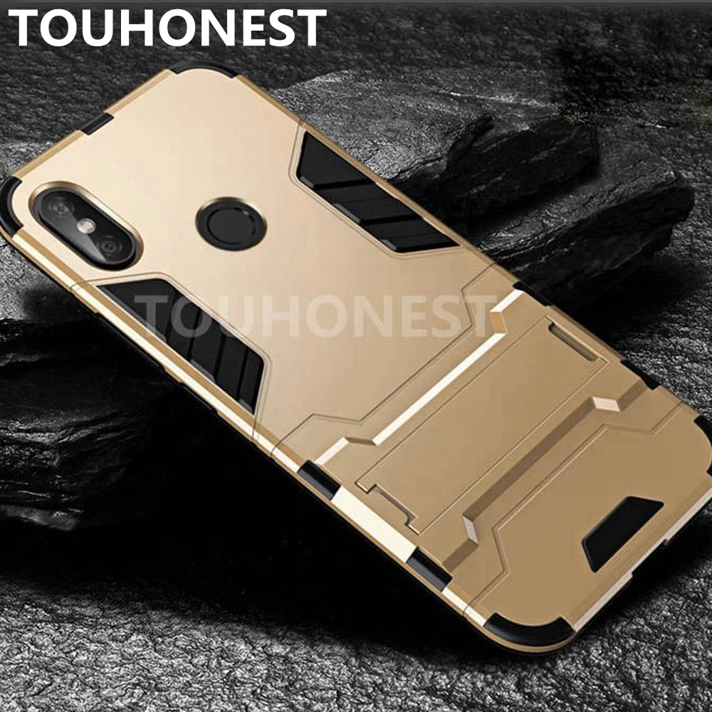 

For Redmi Note 6 Pro Note 5 S2 6A Shockproof Rubber Armor Case For xiaomi Mi A2 lite Poco F1 6X Mi 8 lite A1 fundas Back Cover