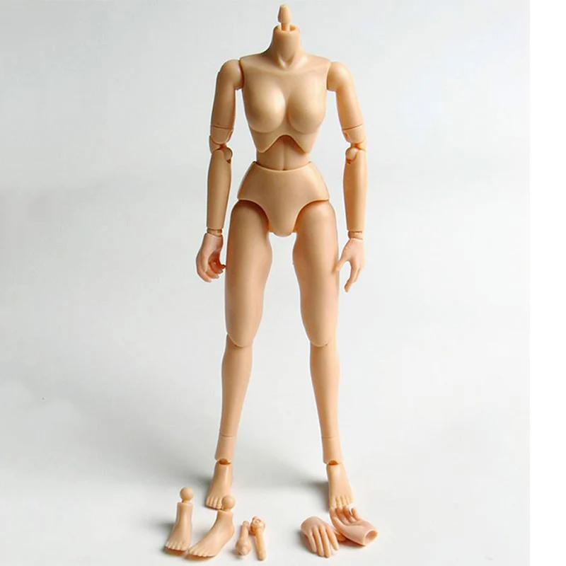 Modelo com Extra Pés para Kumik Escala Soldados Dedicados Acessórios Figura Feminina Mãos & Cabeça Esculpir 1:6 6 Cheap Figuras de ação