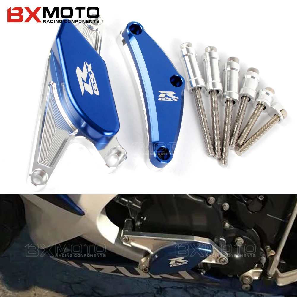 

Engine Guard Cover For Suzuki GSXR 600 750 GSX R GSXR600 Motorcycle CNC Aluminum Frame Slider Protector Crash falling protection
