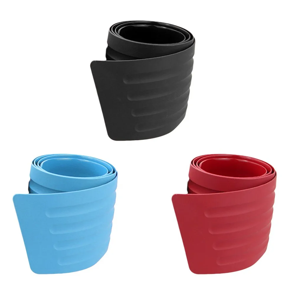 

New Car Styling Universal Rear Bumper Protector Silicone Protective Strip Trunk Boot Door Sill Guard Trim Cover Sticker Hot