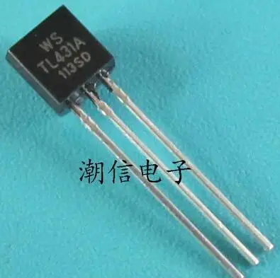 

Free shipping One Lot 50pcs TL431A TL431 TO-92 Programmable Voltage Reference New 431