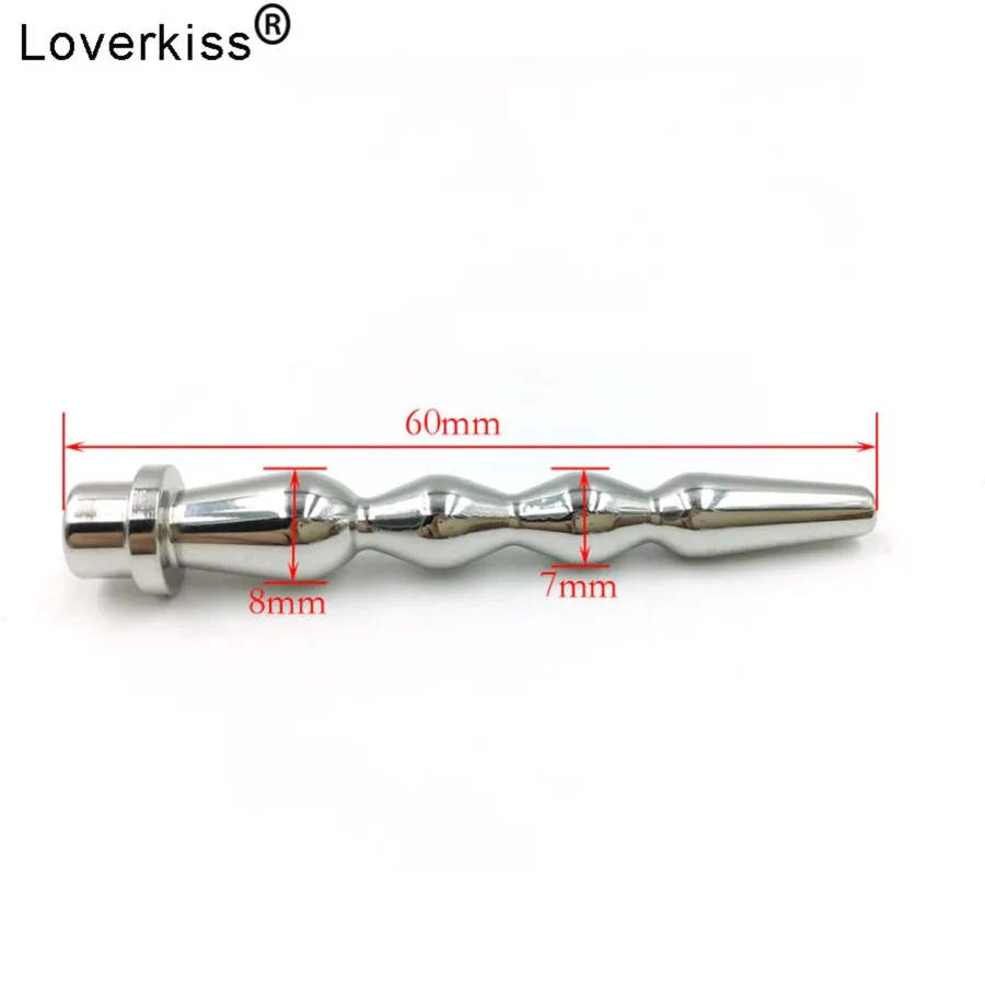 Loverkiss новинка уретральные бусины из нержавеющей стали заглушка для пениса