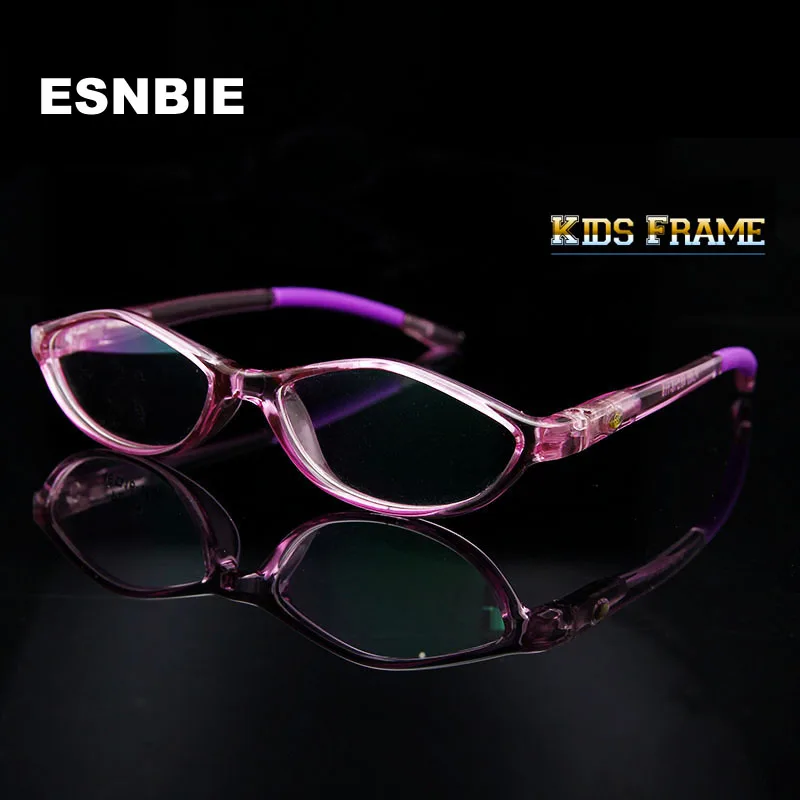 ESNBIE модные очки для оправа детских очков CP инъекции детский дизайн прозрачная оправа для очков