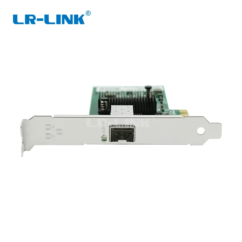 LR-LINK 9250PF-SFP ПК компьютер PCI-Express x1 Gigabit Ethernet Сетевая карта волоконно-оптический сетевой адаптер Intel I350 NIC