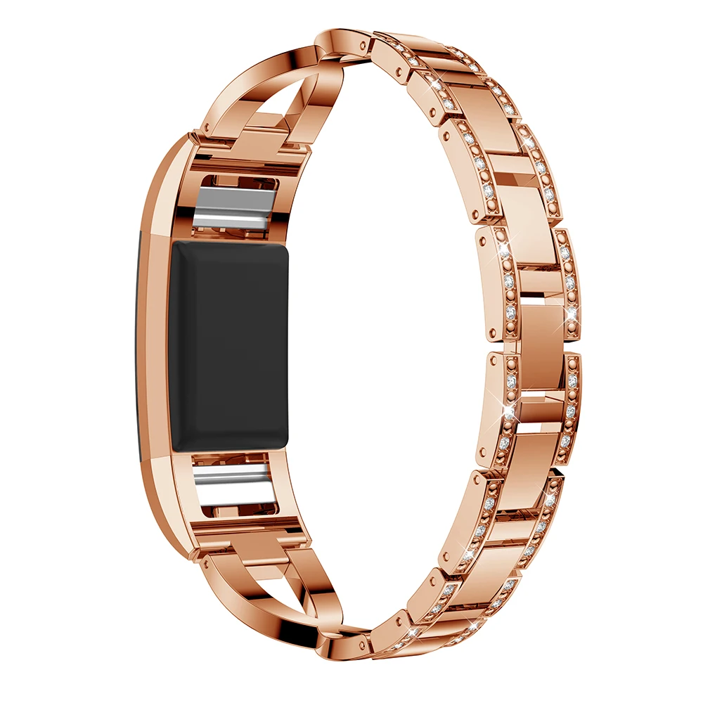 Алюминий сплав ремень для FitBit Charge 2 frontier/классические сменный ремешок на запястье браслет для FitBit Charge 2 smart watch группа