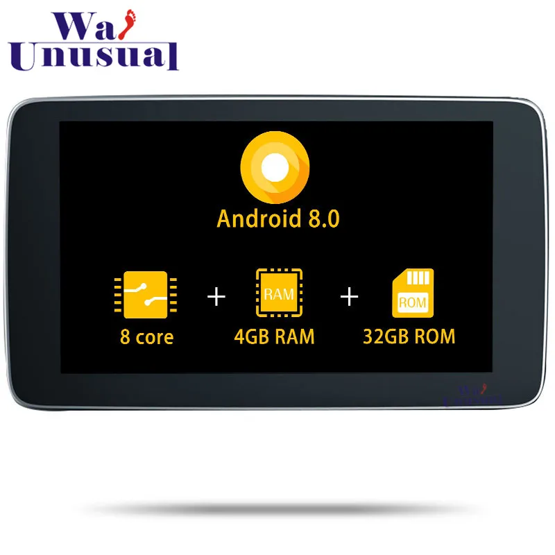 Автомобильный GPS навигатор wanобычно Android 8 0 для Mecerdes Benz C GLC V CLS 2014 2015 2016 2017 без DVD CD