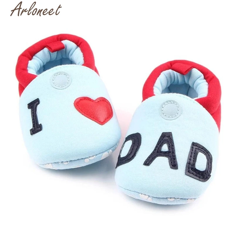

Arloneet 2 Colors Fashion First Walkers Baby Shoes 2017 Hot Lovely Toddler Baby Round Toe Flats Soft Slippers 2019 ST20