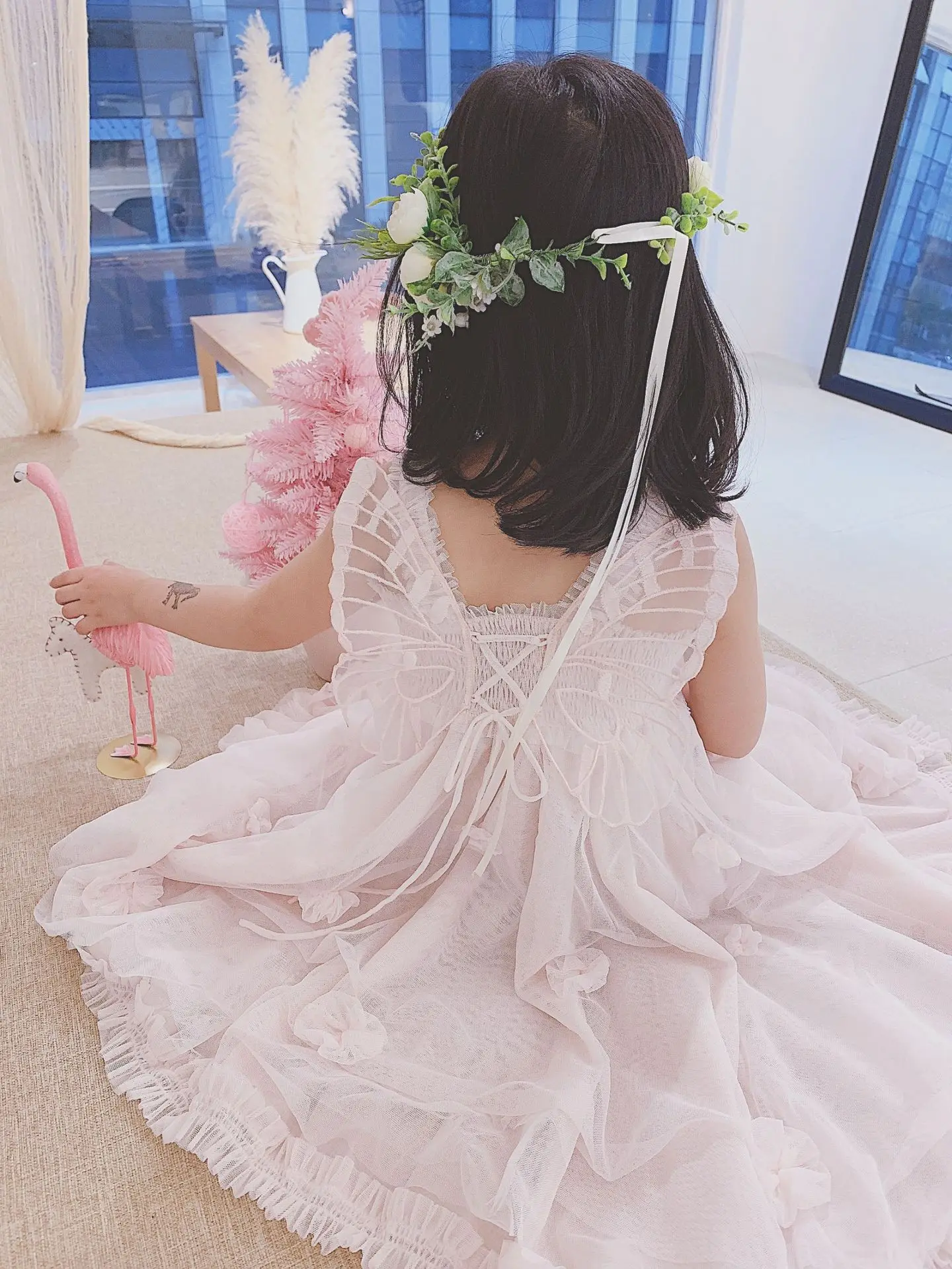 

BABY GIRL CLOTHES GIRLS CHRISTMAS DRESS THANKSGIVING GIRLS DRESS ELEGANT UNICORN PARTY GIRLS CLOTHING