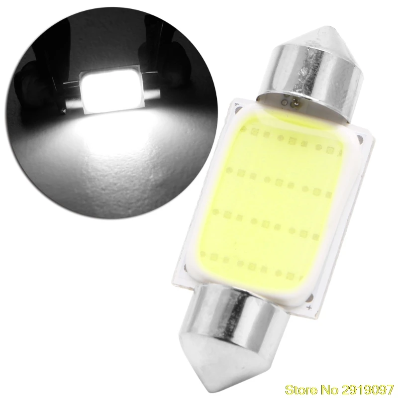 

New Festoon CAN BUS 36mm C5W PLASMA COB LED SIZE interior WHITE SMD Bulb New Drop Shipping Support