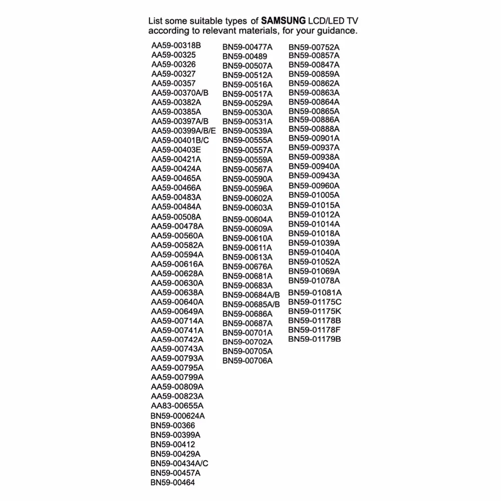 Пульт дистанционного управления для Samsung AA59 00602A сменный пульт Smart TV воздушная