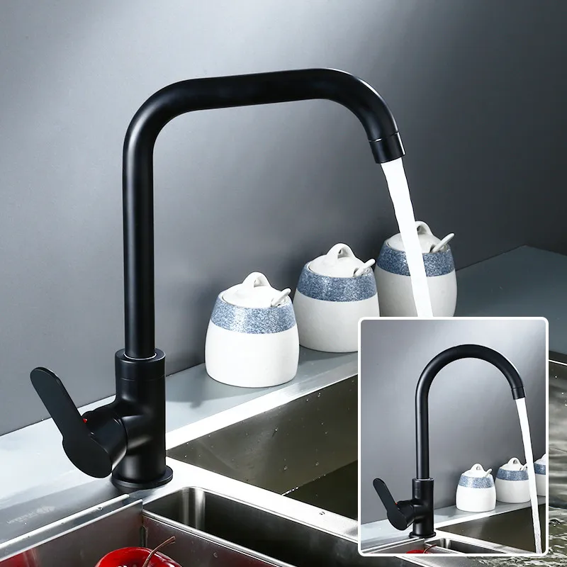 

Kitchen Faucets Brass Kitchen Sink Mixer Taps Hot and Cold 360 Degree Rotation Water Taps Torneira Cozinha Sink Mixer