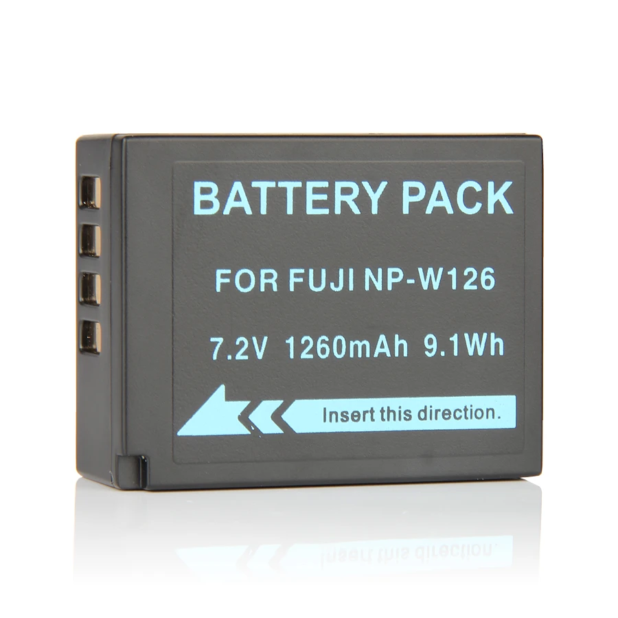 2x1260mAh NP W126 Аккумулятор для Fujifilm FinePix X PRO1 T1 M1 T10 T2 XT1 XM1 XT10 XT2 XT3 батарейки|np w126 battery|np