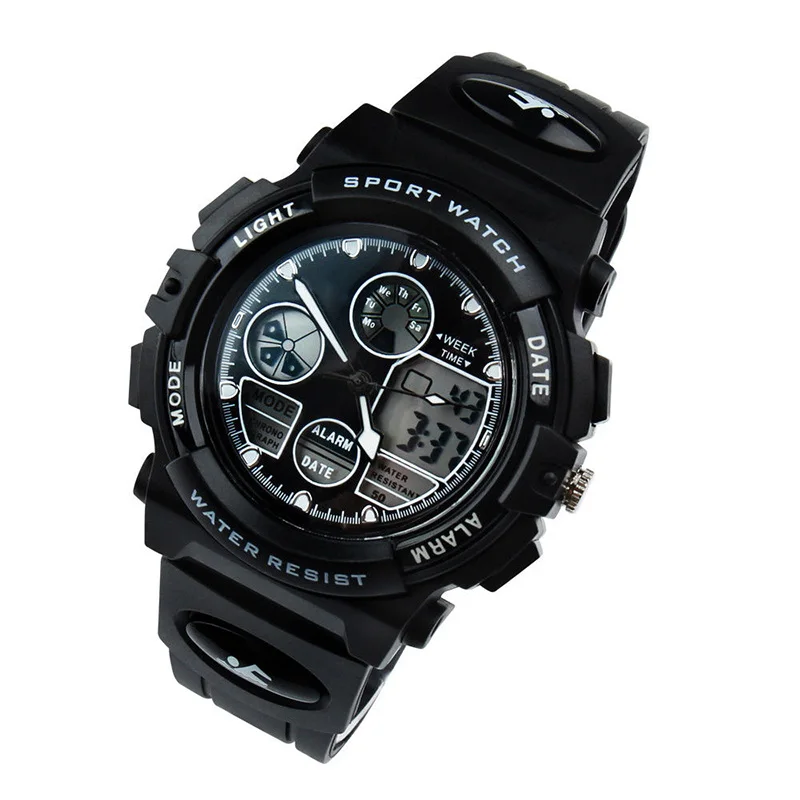 Kids design Date Analogue LED Watches Digital Wrist Watchin Children's