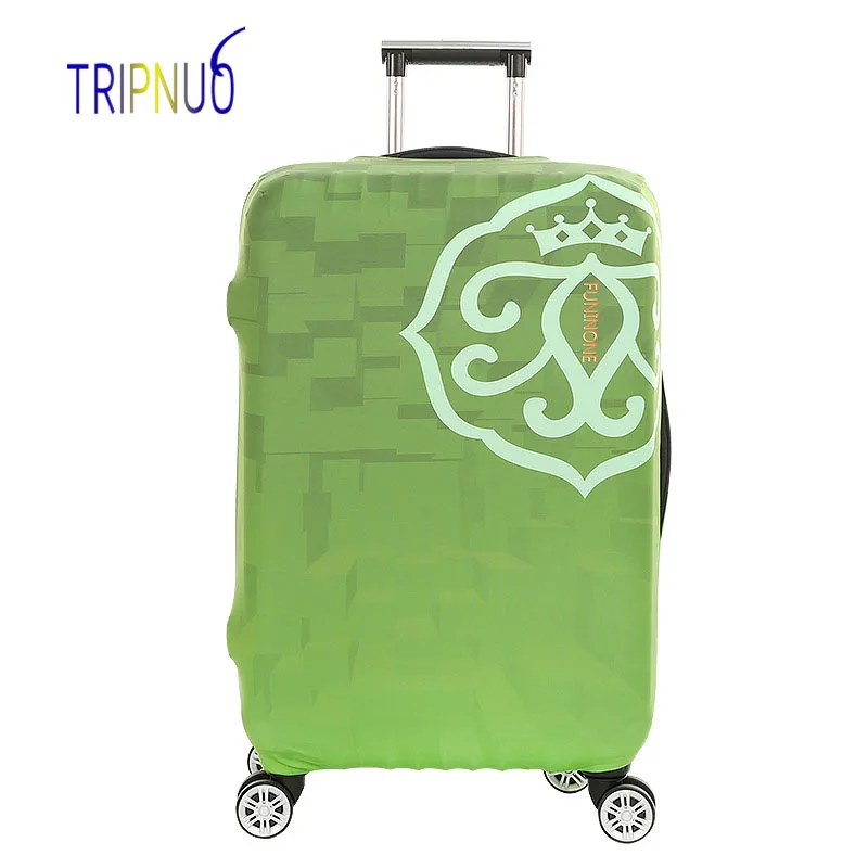

TRIPNUO Crown Thickest Elastic Luggage Cover Zipper Suit For 18-32 inch Trunk Case Travel Suitcase Protective Covers