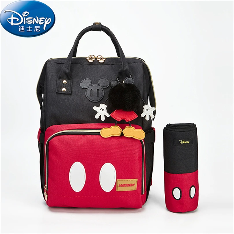 

Disney 2018 Mommy Bag Insulation Bag Fashion Travel Bag Large Capacity High Quality Oxford Cloth Care Diaper Bag SZZ8888