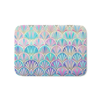 

Glamorous Twenties Art Deco Pastel Pattern Bath Mat