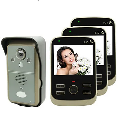 

FKH  Wireless Visual Sensor Household Doorbell with Night Vision Surveillance Camera Call Unlock