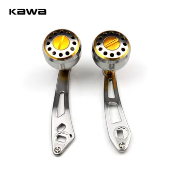 

KAWA Aluminum Alloy Fishing Reel Rocker Strong Durable Single Fishing Reel Handle for Baitcasting Fishing Tackle Tools