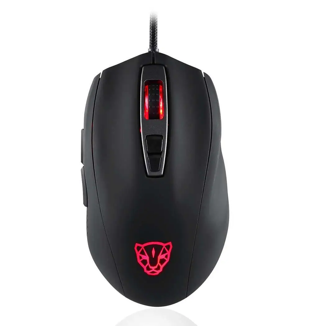 MOTOSPEED V60 E-sports игровая Проводная оригинальная фазовая игра 1x мышь 100IPS IC 2 ms 20g Physics