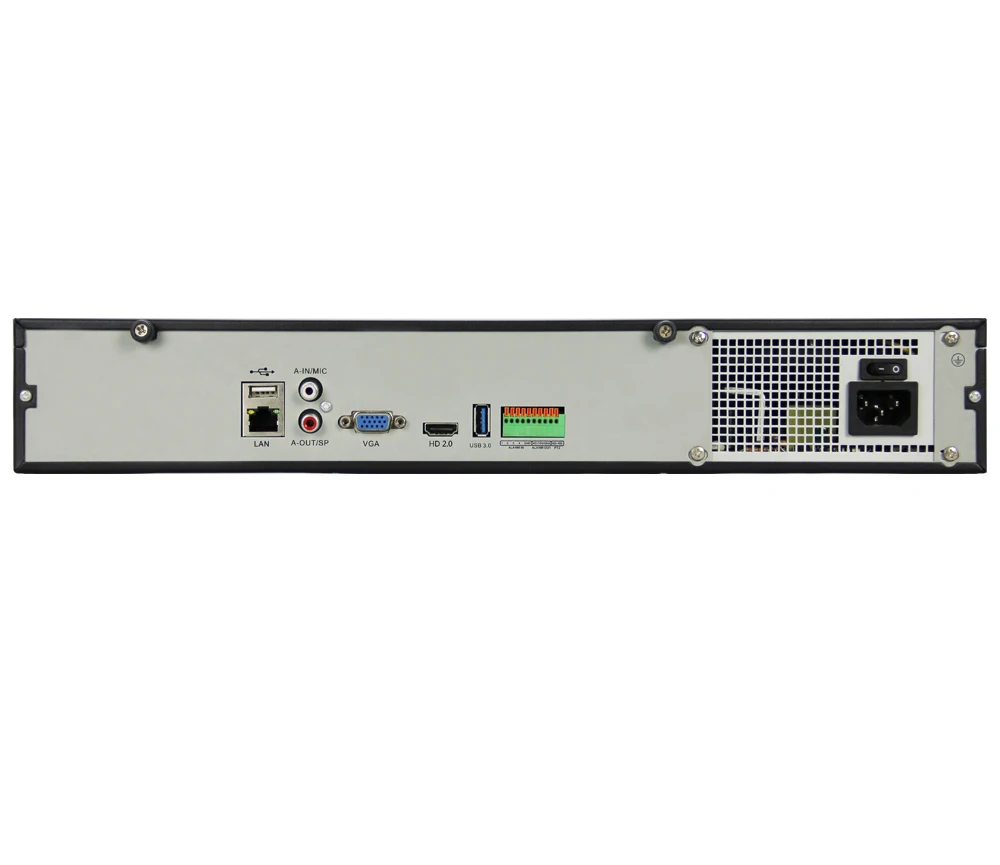 36CH 4K/5MP/3MP/2MP IP Camera Recorder H.265 Security HDMI VGA NVR 4SATA Onvif Audio input Motion Detect Email Alert Function
