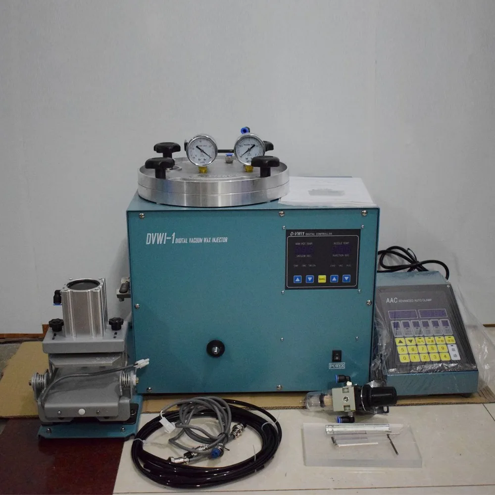 Best Offers 3.5kg Capacity Digital Jewelry Wax Injector with Advanced Auto Clamp & Controller & 1L Vacuum Pump