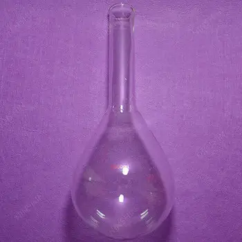 

Kjeldahl Flask,Long Neck Flask,1000ML,Lab Glass Pyriform Flask