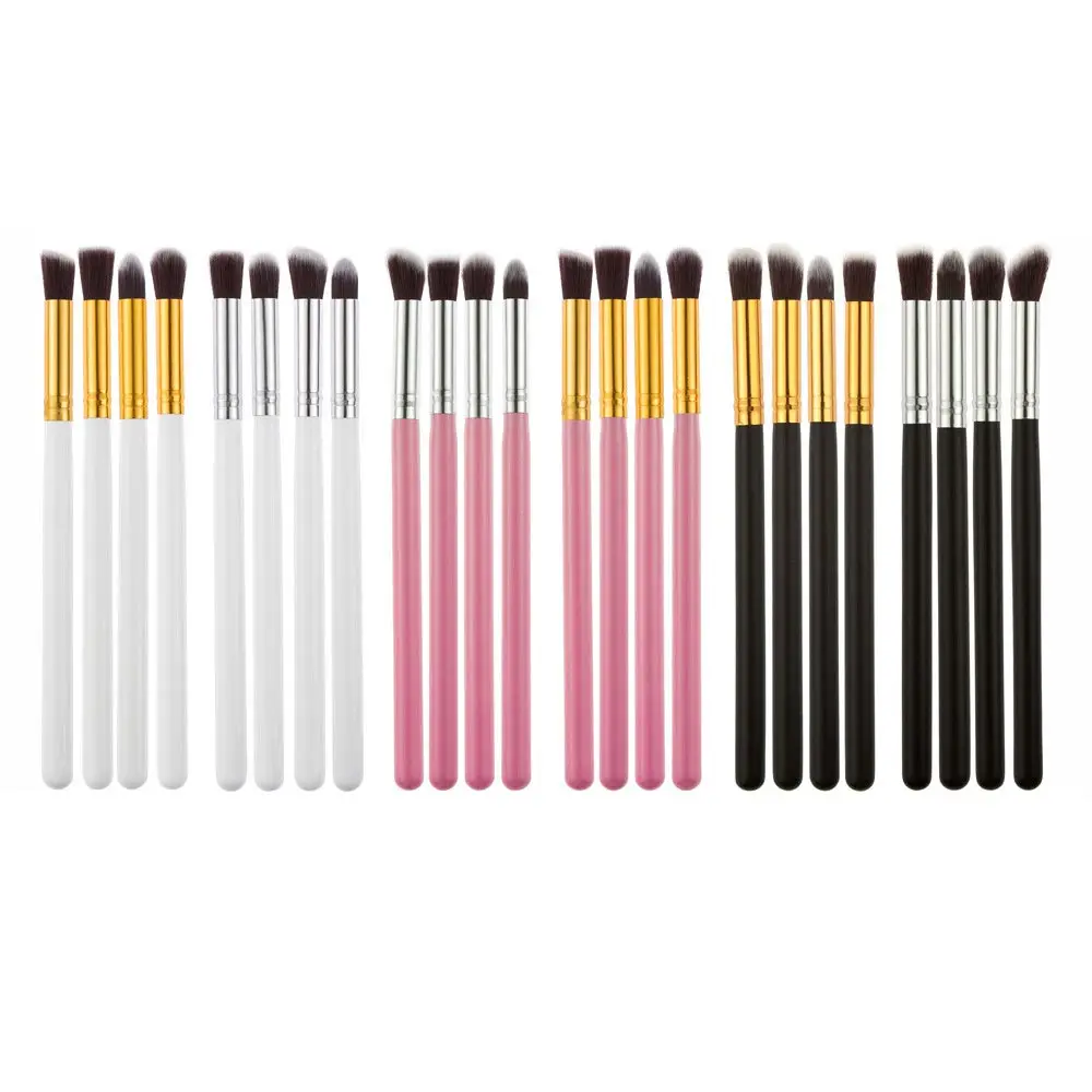 

Powder Brushes Skin-friendly Eyeshadow Smooth Makeup Artificial fiber+Aluminum+Wood 4Pcs