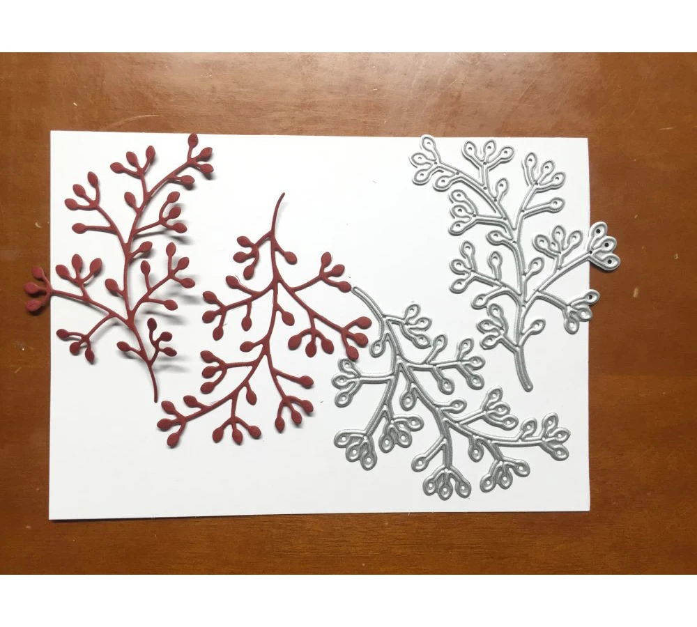 2Pcs/set Tree Branches Metal cutting dies frame craft cutting die embossing stencil for handmade Paper card making scrapbooking 2Pcs/set Tree Branches Metal cutting dies frame craft cutting die embossing stencil for handmade Paper card making scrapbooking