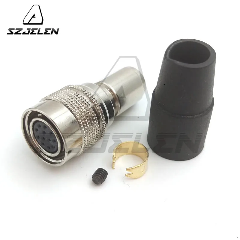 hr10a 10r 12p camera cabo conector conector de comunicacao 04
