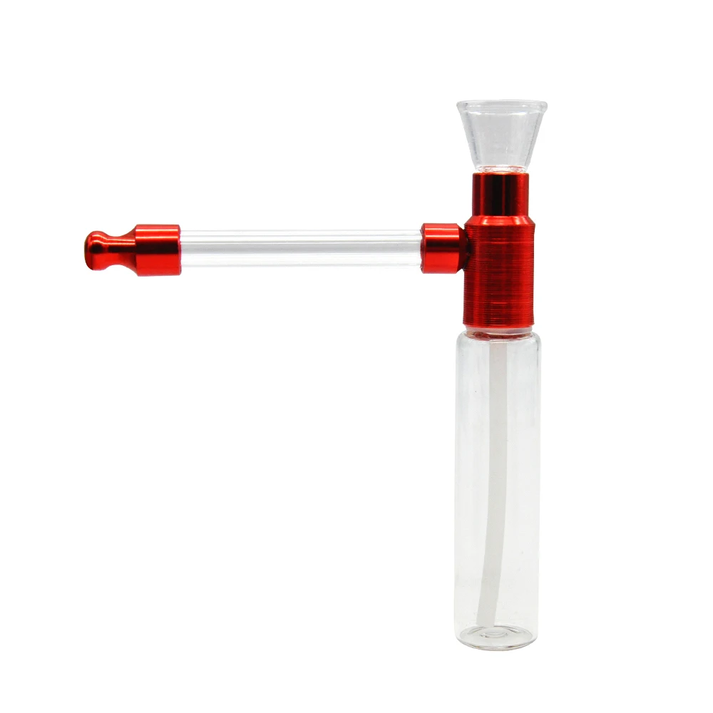 Bottle Water-Pipe Mini Hookah-Shisha-Tobacco-Smoking-Pipes-Metal-Tube-Filter