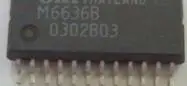MSM6636B M6636B AD75019 M6636