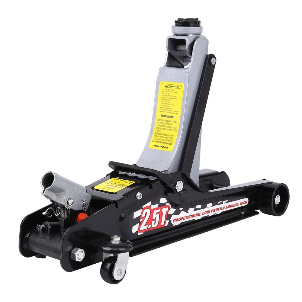 80 365MM Trolley Hydraulic Car Lifing Jack gato hidraulico 2.5 Ton Low