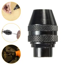 0,5-3,2 мм Быстрозажимной сверлильный патрон для мини дрели цанговые роторные инструменты для Dremel длинный хвост M8 x 0,75