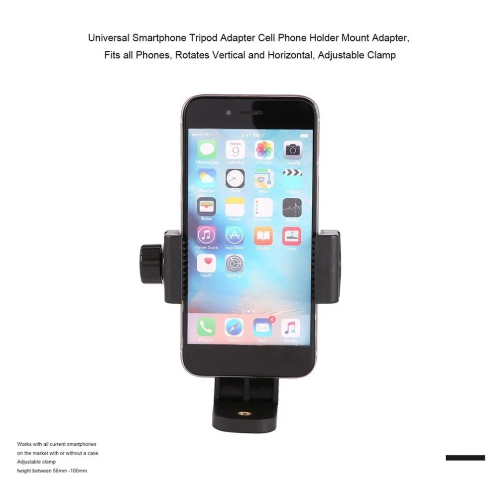 Teléfono Inteligente-Soporte para Teléfono Adaptador De Trípode Montaje ajuste abrazadera para iPhone Samsung