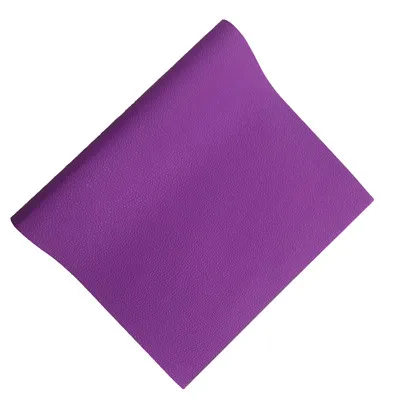 20*30 см искусственная кожа под личи Ткань для шитья DIY лук сумки обувь ручной работы материалы для рукоделия - Цвет: purple