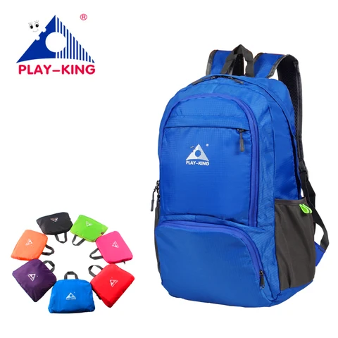 Mochila de Viagem Escolares para Adolescentes Sac a dos a dos Dobrável Playking Dobrável Masculina Mulheres à Prova d’ Água Homens Mochilas Meninas Dobrável Bolsa
