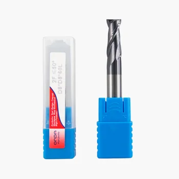

CNC alloy milling cutter 50 degree two-edge flat-end tungsten steel milling cutter lengthening cutter