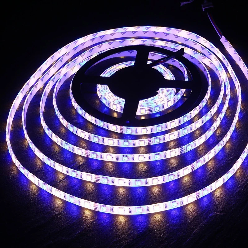 5 м DC 12V Светодиодная лента 5050 SMD 300 LED супер яркая гибкая светодиодная с пультом