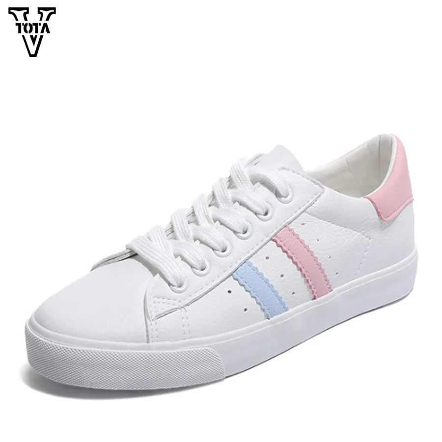 

VTOTA Spring Women Sneakers Summer Flat Shoes Woman Slip on Soft Comfortable Casual Shoes Zapatillas Female Shoes For Student LS