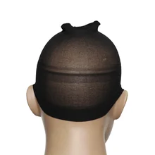 Горячая 2 шт./компл. унисекс чулок укладчик париков Крышка Нейлон стрейч Кепка из воздухопроницаемой сетки SJ66