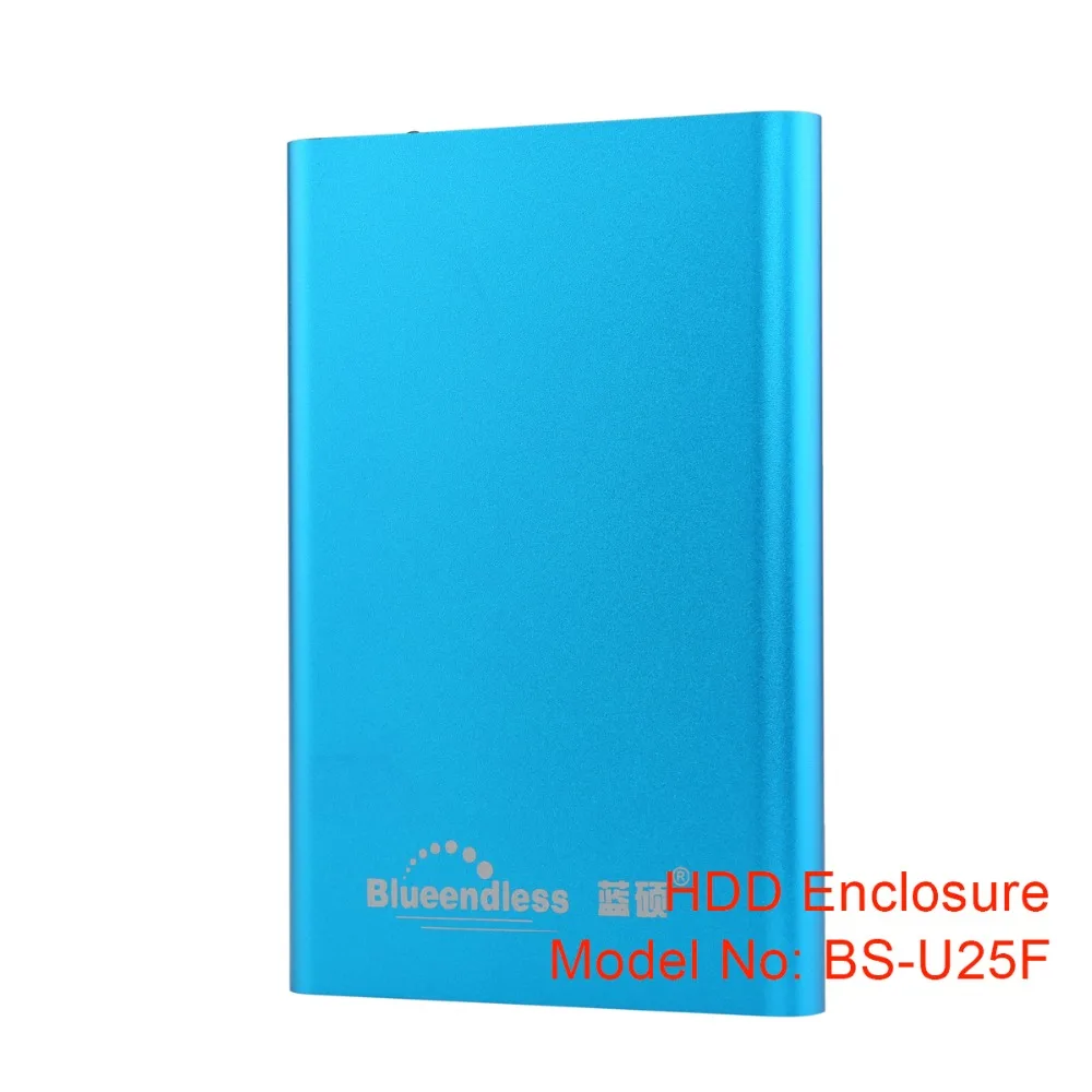 1 шт./лот blueendless Универсальный алюминиевый 9 5 мм толщина sata USB3.0 жесткий диск ssd