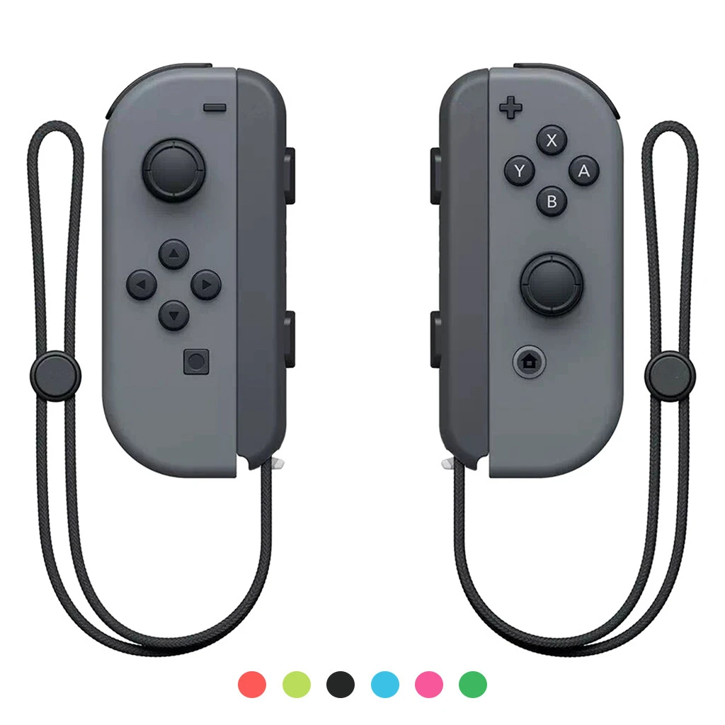 Seaintheson 1 Pair Joy-Con Gamepad Handle Lock Wrist Strap Lanyard for Switch Game