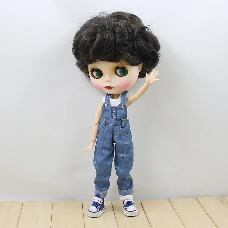 

overalls for Azone Momoko Licca Pullip Blyth Doll Clothes Accessories