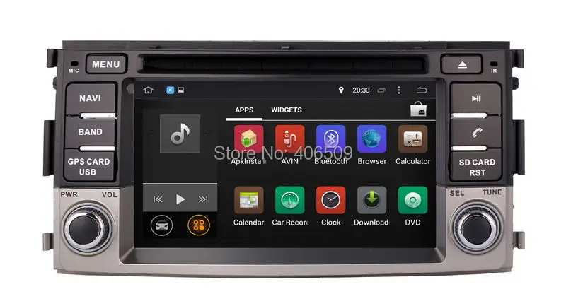 Android 7.1 Car DVD Player for Toyota Rush 2006 2015 with GPS Navigation Radio BT USB MP3 AUX