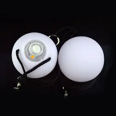 1 пара светодиодный POI брошенные шары для профессионального уровня танца живота ручной реквизит праздничные вечерние направления для дома