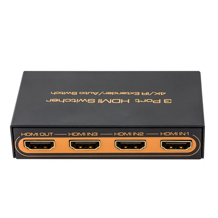 3 Port HDMI Switch Switcher HDMI Splitter HDMI Port Support 4K Full HD1080P Remote control HDMI