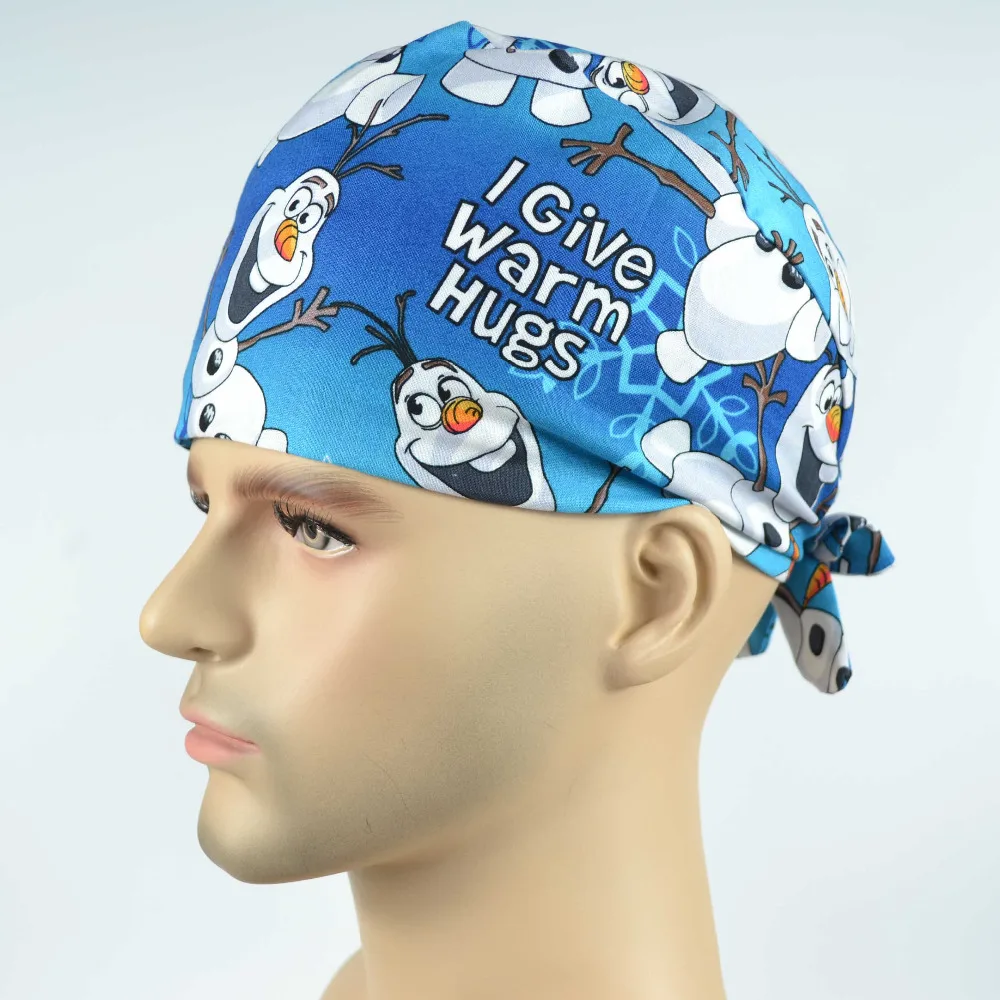 Home Medical OR Skull Scrub Caps Surgical Surgeon's Surgery Hatin