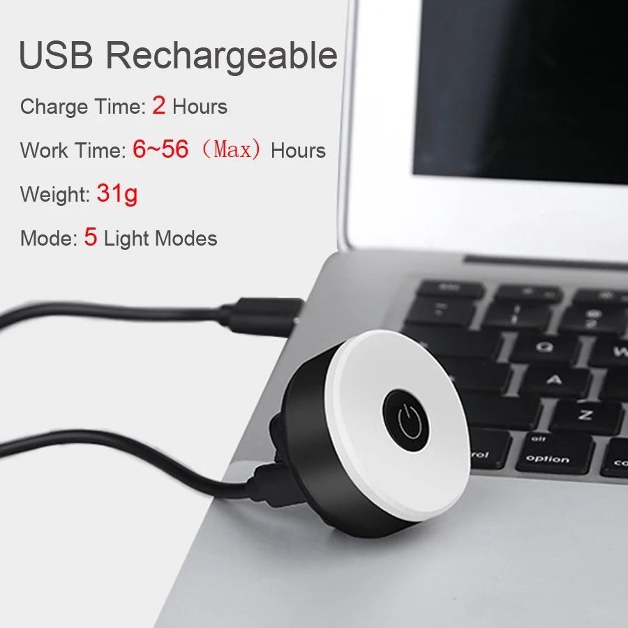 Светодиодный задний фонарь NEWBOLER для велосипеда зарядсветильник через USB