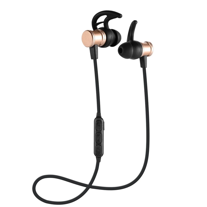 

SLS-100 wireless Bluetooth sports earphone built-in microphone noise reduction Gold