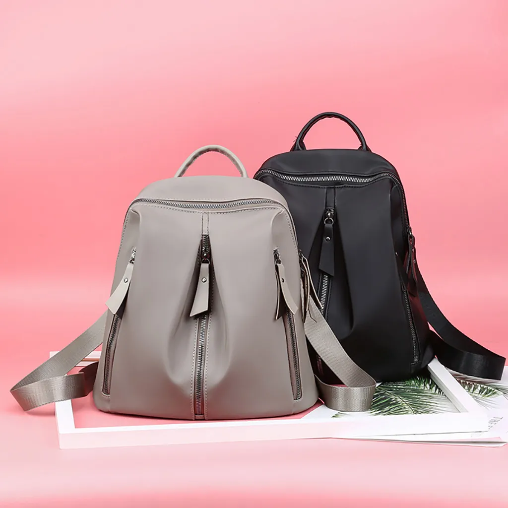 

Women Matching Wild Fashion Leisure Travel Bag Student Bag Backpack Casual Anti Theft Backpack Travel Ladies Bagpack